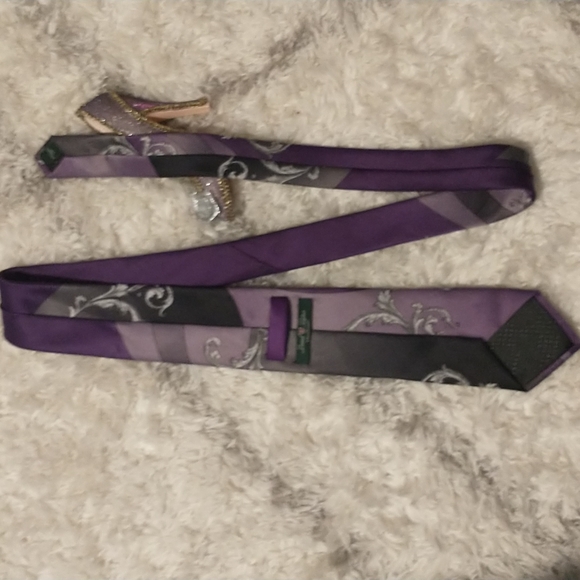 David Taylor Collection Handcrafted Necktie 60x3.5 - Picture 4 of 5